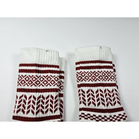 Bombas Fair Isle Holiday Half Calf Lot Of 2 Pairs Socks Size S (W 4-7.5) - Picture 2 of 3